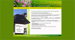 Desktop Screenshot of gaestehaus-erika.de